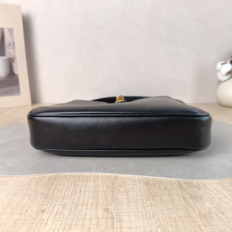 CELINE Shoulder Bag CAMILLE 16 SOFT Shoulder Bag Black Calfskin Small 24.5 × 5 × 21.5 cm — cover view 3 of 5