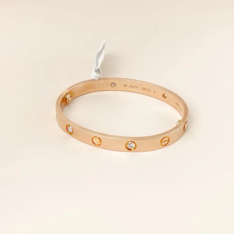CARTIER Bangle Love Collection Bangle Rose Gold 18KR ose Gold Edition 16 — cover view 3 of 10