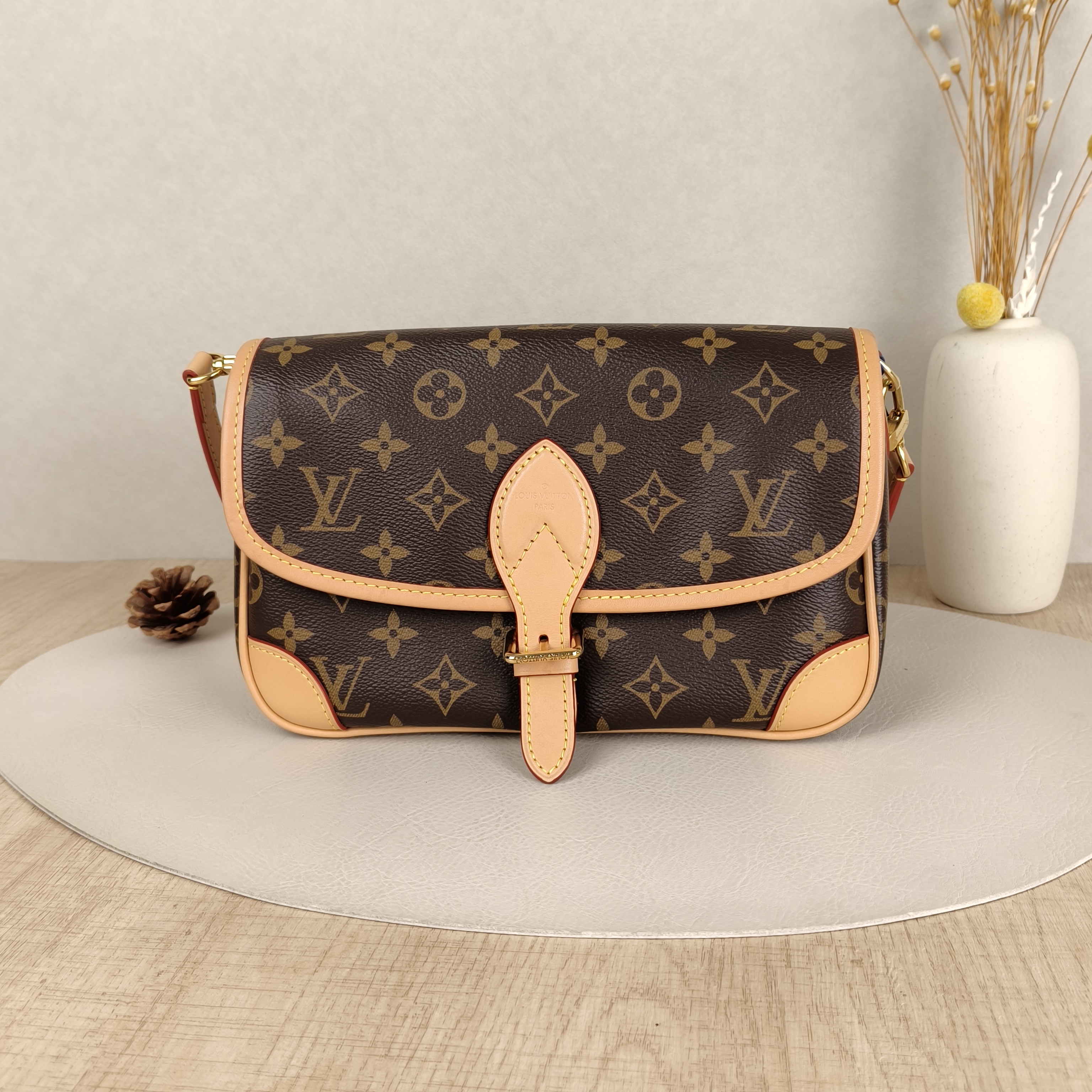 Louis Vuitton Crossbody Bag Diane Baguette Bag