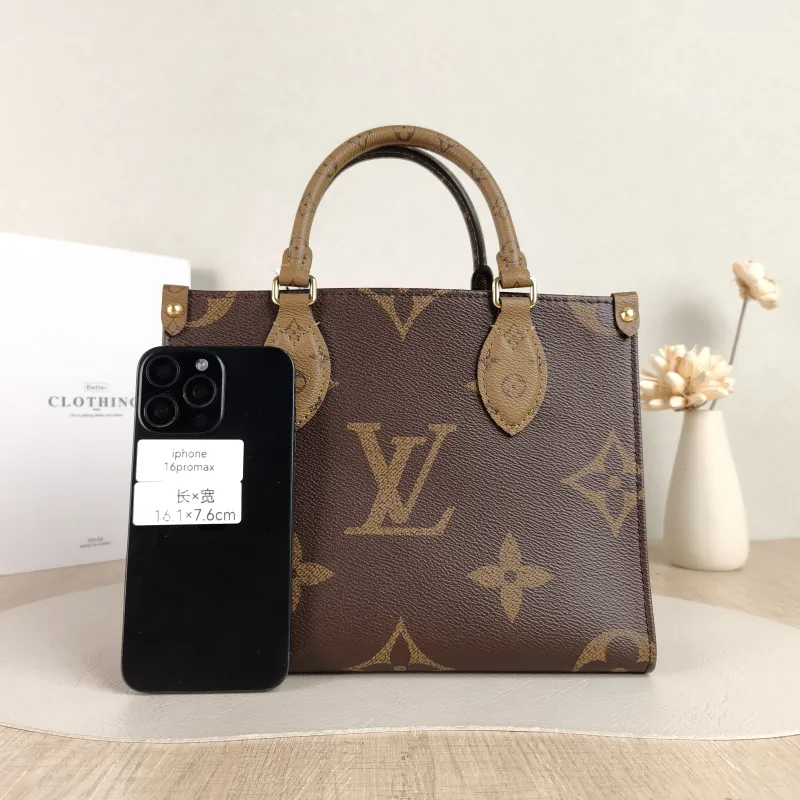 Louis Vuitton Shoulder Bag Onthego Monogram PVC Small 25 × 11.5 × 19 cm — cover view 5 of 5