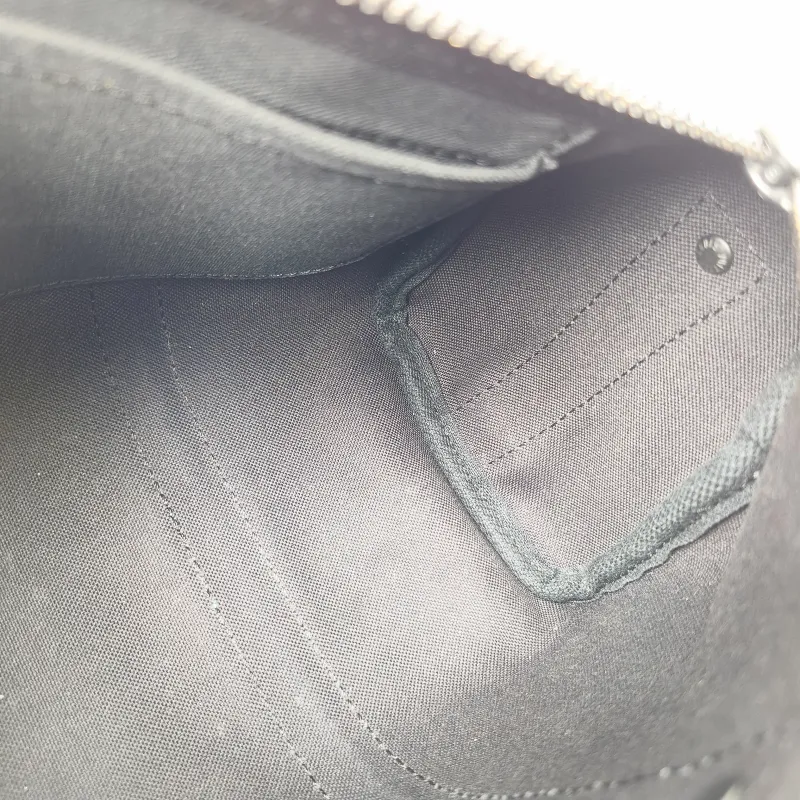 Louis Vuitton Crossbody Bag Keepall 25 Black · Blue PVC Medium 25 × 11 × 15 cm — detail view 8 of 13