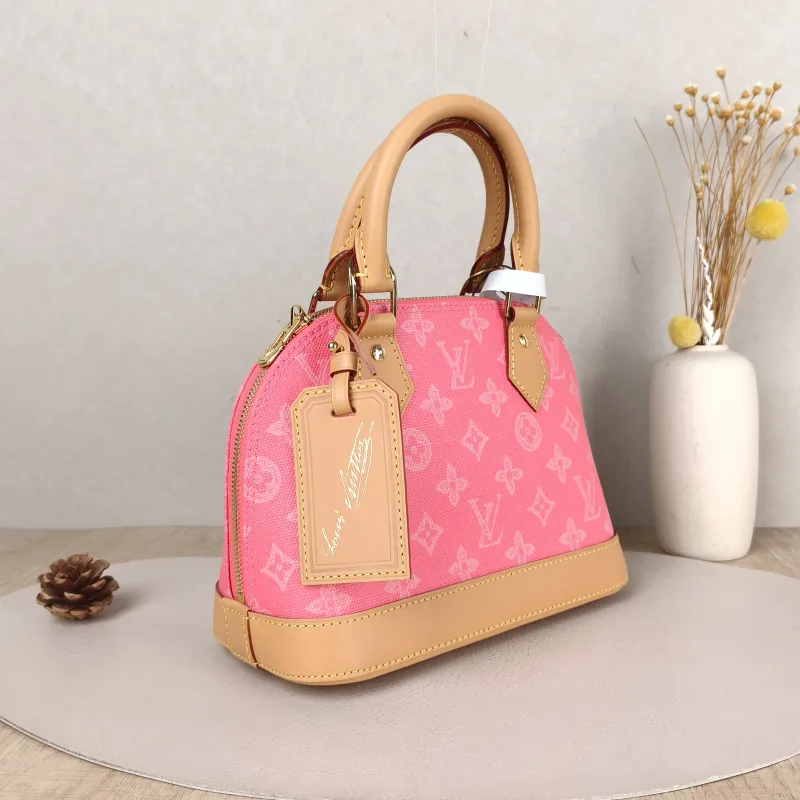Louis Vuitton Top Handle Bag Alma BB Pink PVCBB23.5 × 11.5 × 17.5 cm — cover view 5 of 5