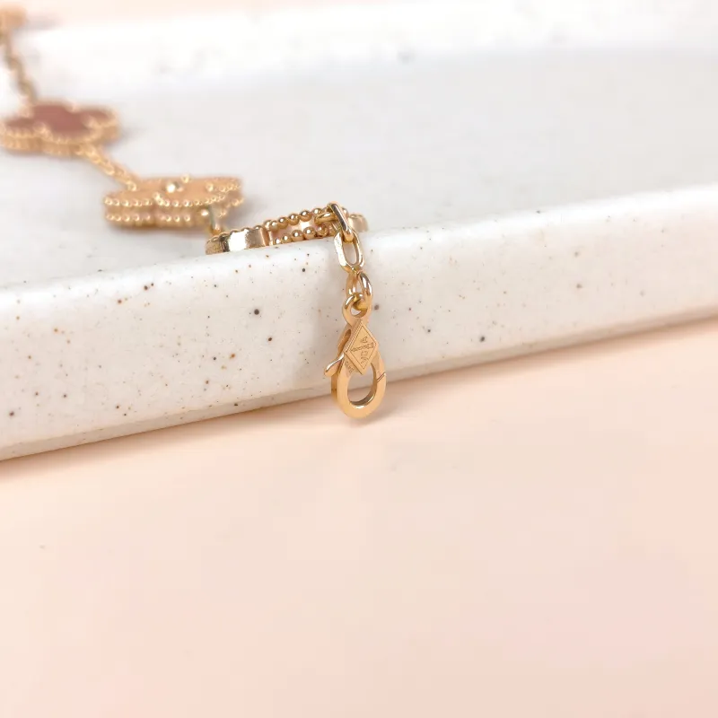 Van Cleef & Arpels Bracelet Alhambra Alhambra Collection Five-Motif Bracelet 18KR ose Gold Vintage Small 15.5cm 3.5cm — cover view 2 of 10