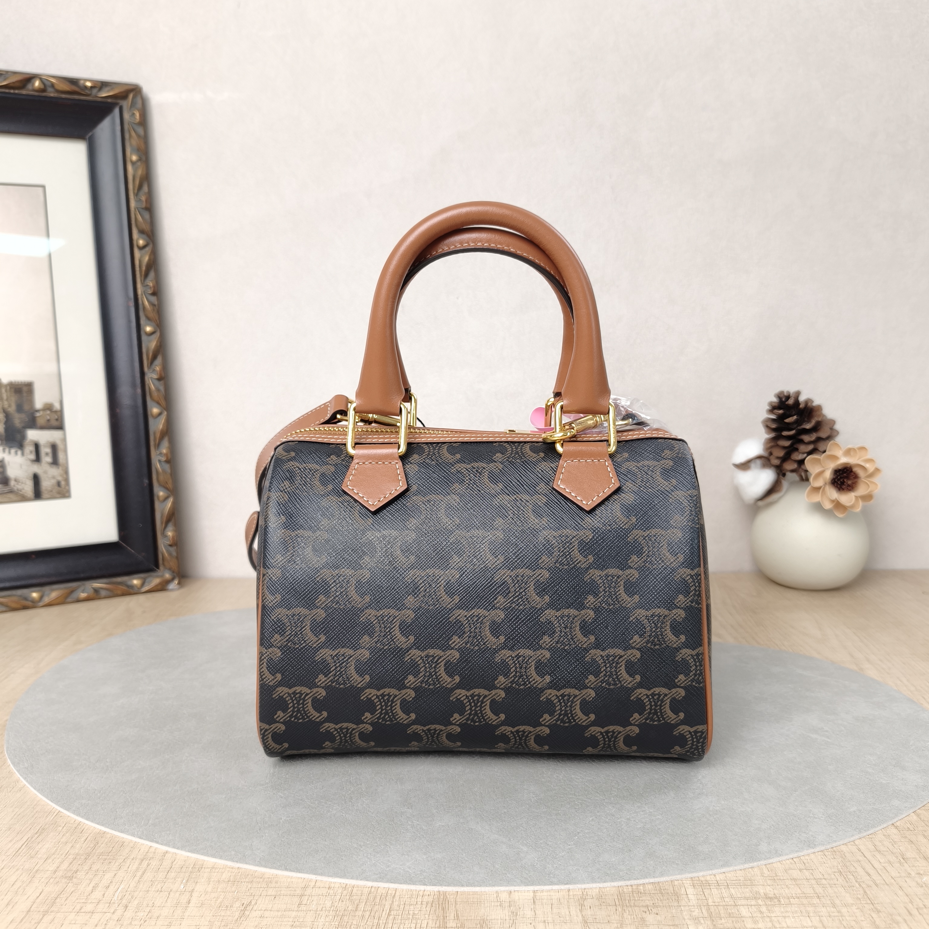 CELINE Crossbody Bag Monogram PVC Small20 × 10.5 × 15.5 cm