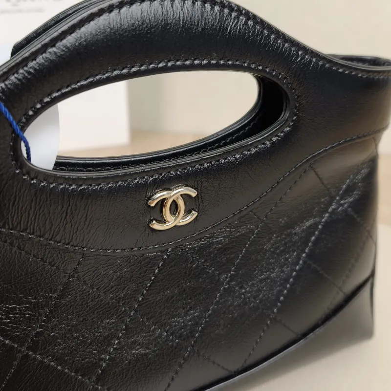 Chanel Shoulder Bag31Bag Black Waxed Leathernano20.5 × 3.5 × 17 cm — detail view 13 of 13