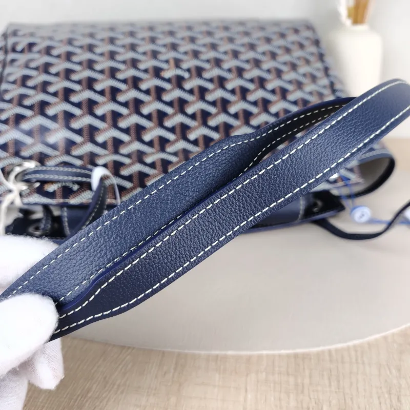 GOYARD Shoulder Bag Rouette Shoulder Bag Navy PVC Small31 × 14 × 23 cm — detail view 9 of 10