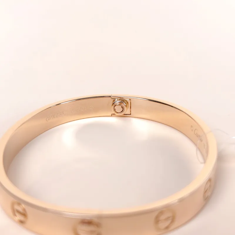 CARTIER Bangle Love Collection Bangle Rose Gold 18KR ose Gold Edition 16 — cover view 2 of 10