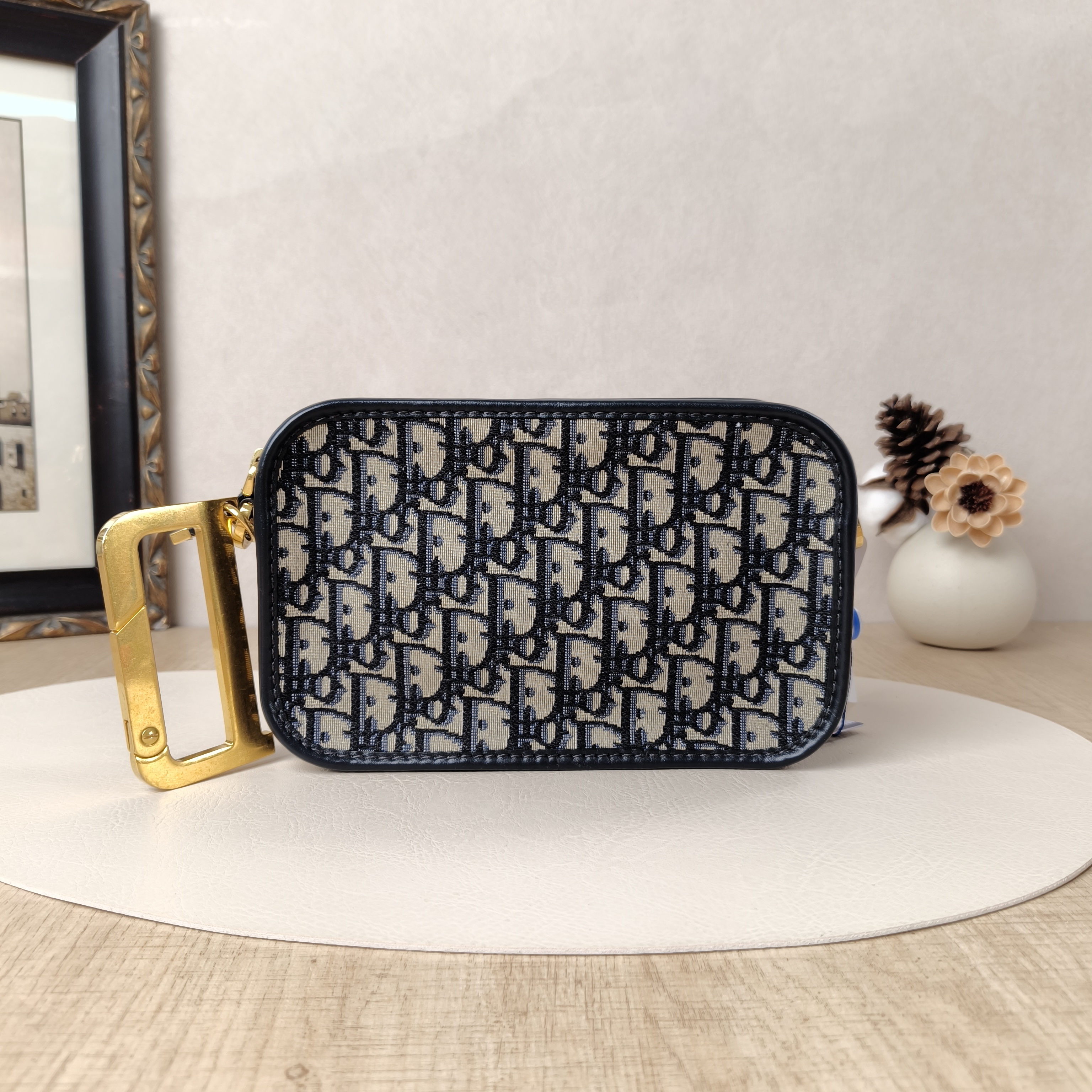 DIOR Clutch Clutch Monogram Canvas One Size21 × 4 × 13 cm