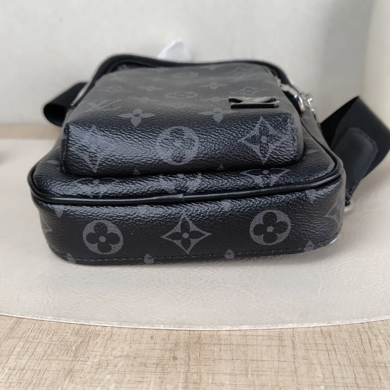 Louis Vuitton Shoulder Bag Avenue Shoulder Bag Black Monogram PVC One Size 15.5 × 7.5 × 25 cm — cover view 4 of 5