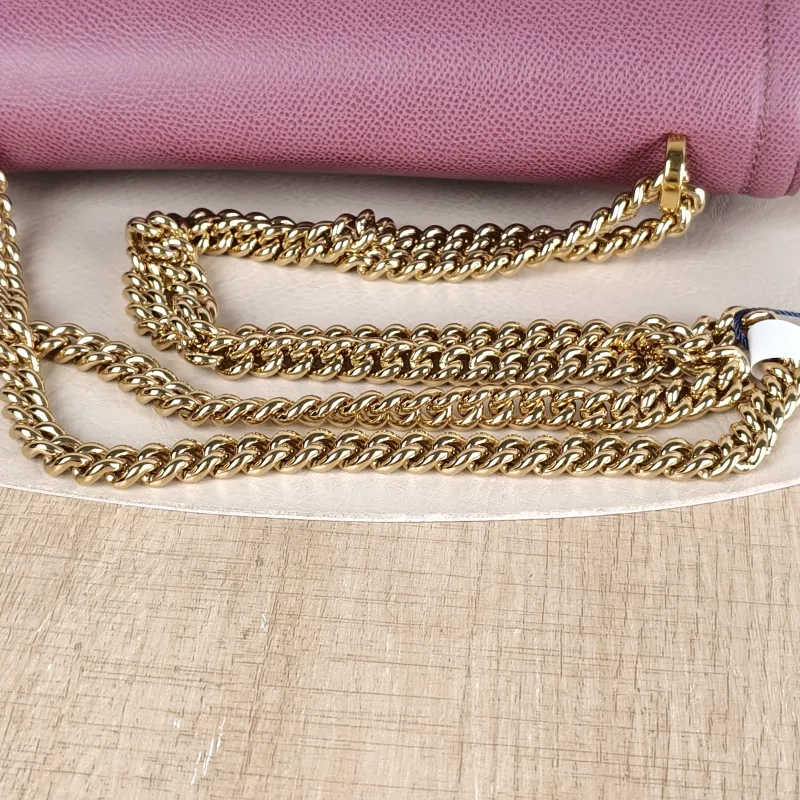 FERRAGAMO Crossbody Bag Chain Bag Calfskin One Size25 × 5 × 17 cm — detail view 11 of 12