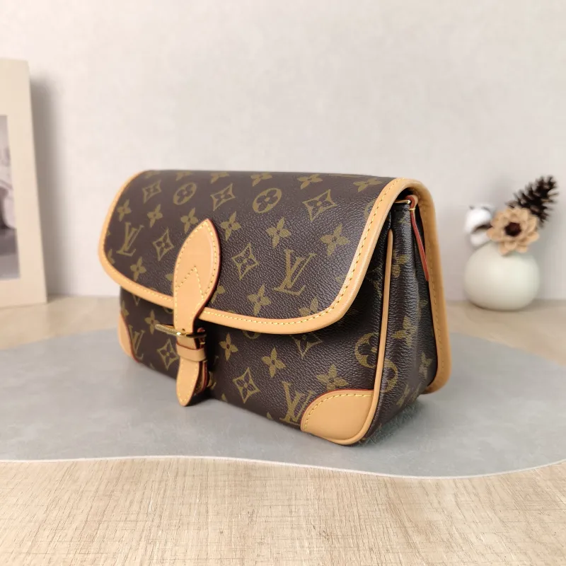 Louis Vuitton Crossbody Bag Diane Baguette Bag Shoulder Strap PVC Small 24 × 9 × 15 cm — cover view 5 of 6
