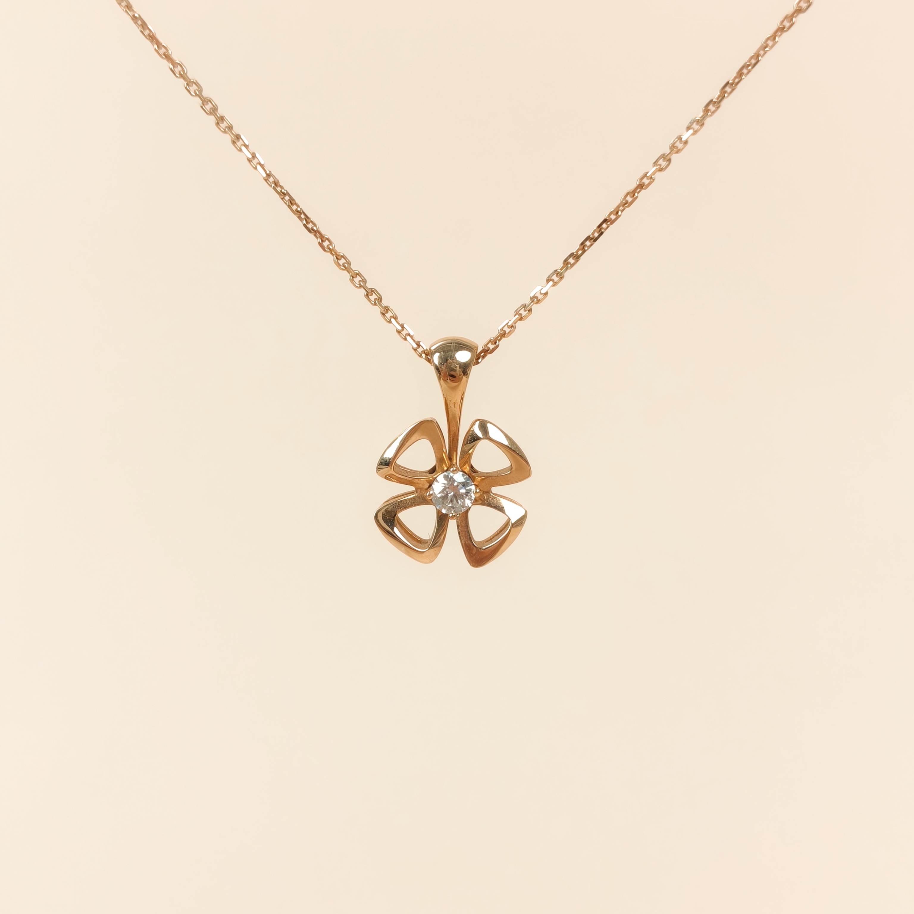 Bvlgari Necklace Fiorever Rose Gold 18KR ose Gold 41-43cm