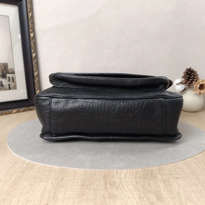 SAINT LAURENT Crossbody Bag Niki Black Lambskin 32 × 9 × 23 cm — cover view 7 of 10