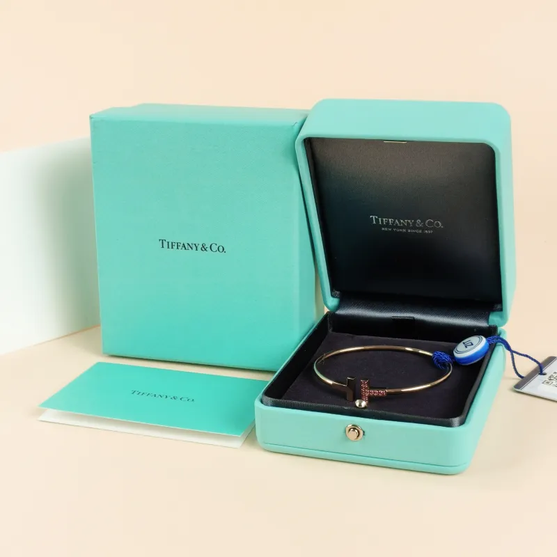Tiffany&Co. Bangle TC ollection Rose Gold 18KR ose Gold One Size15.9cm — cover view 5 of 8