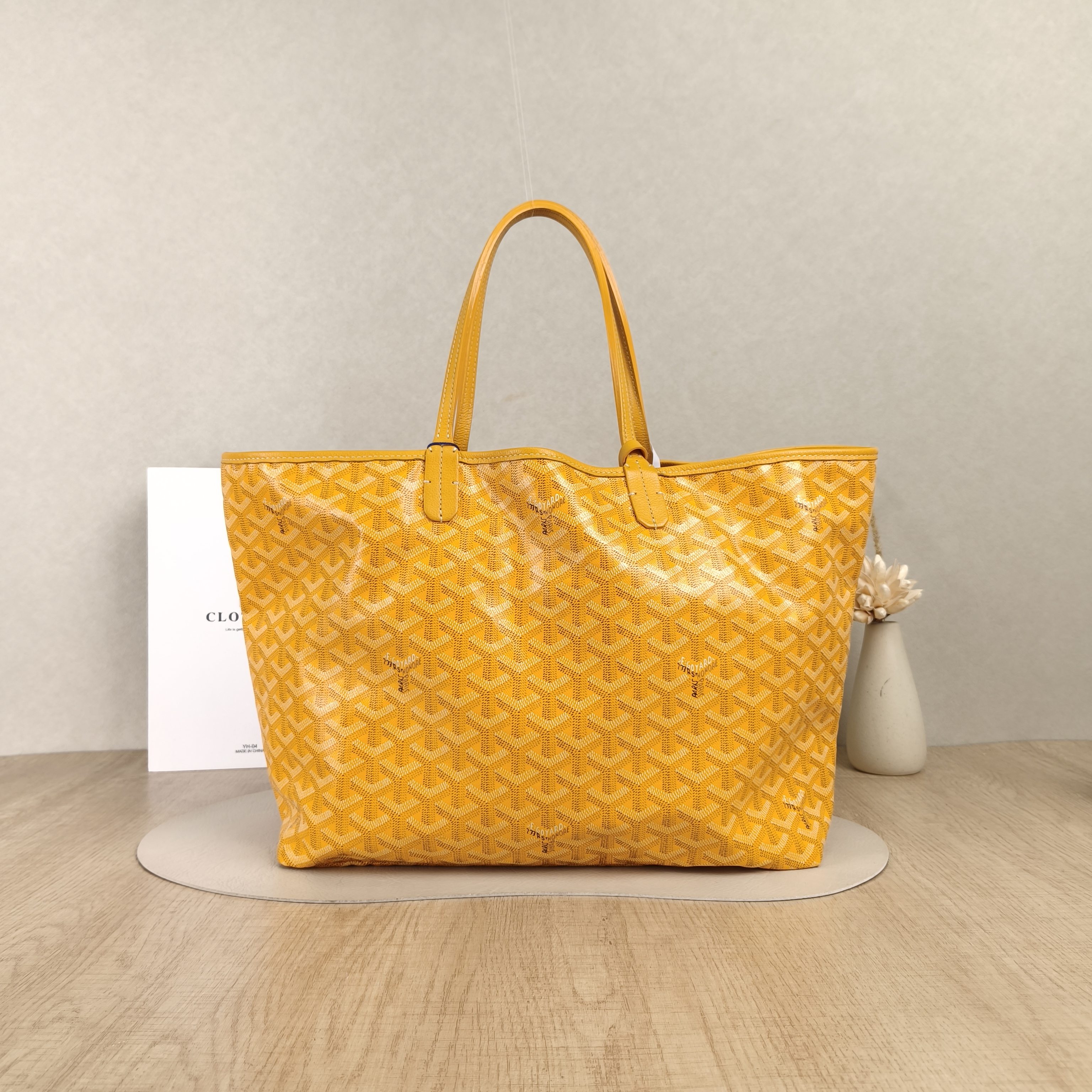 GOYARD Shoulder Bag SAINT LOUIS Shopping Tote Small — cover view 4 of 5