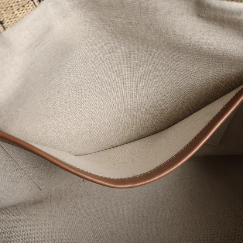 CELINE Shoulder Bag CABAS THAIS Shopping Tote Large 40 × 16 × 30 cm — detail view 9 of 10