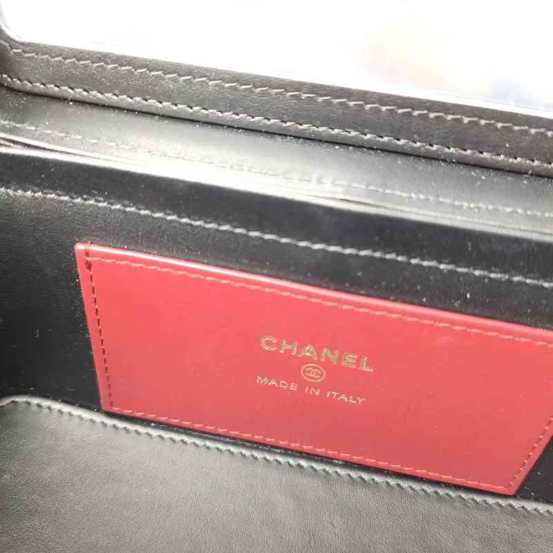 Chanel Shoulder Bag 26s preppy Shoulder Bag Black Grained Calfskin One Size 17 × 8 × 9.5 cm — detail view 8 of 10
