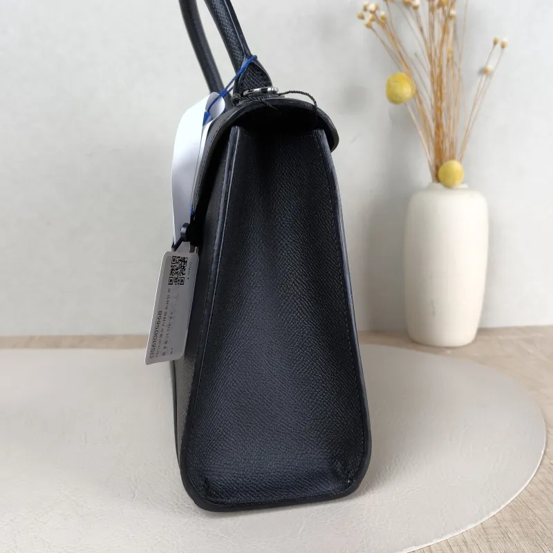 Moynat Crossbody Bag Crossbody Bag Black Calfskin 25.5 × 8 × 18.5 cm — detail view 11 of 11