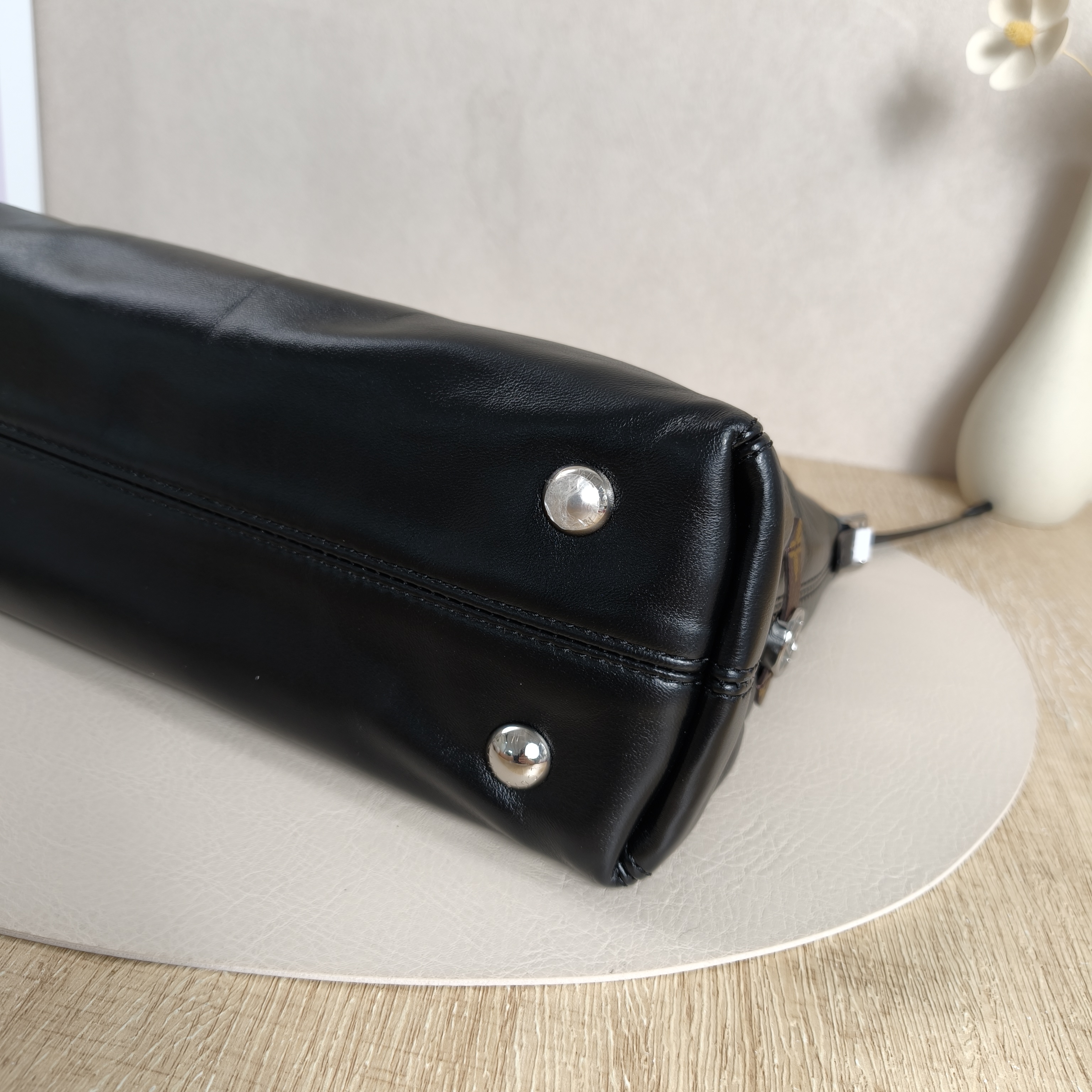 Louis Vuitton Shoulder Bag Carryall East West Black Lambskin36 × 10 × 19 cm — cover view 8 of 12