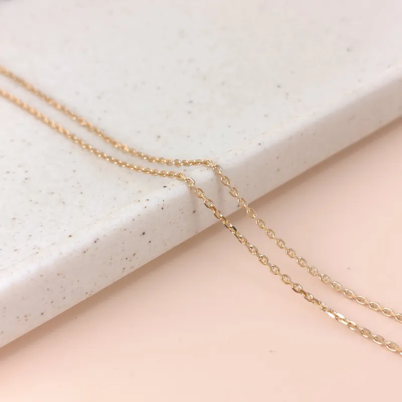 Van Cleef & Arpels Necklace Alhambra Alhambra Collection Necklace 18KY ellow Gold Vintage Small41cm — cover view 3 of 9