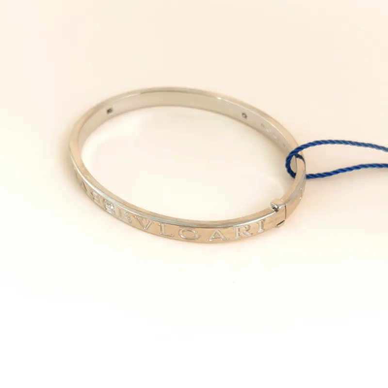 Bvlgari Bangle Collection Bangle White Gold 18KW hite Gold Diamond One Size M — cover view 5 of 8