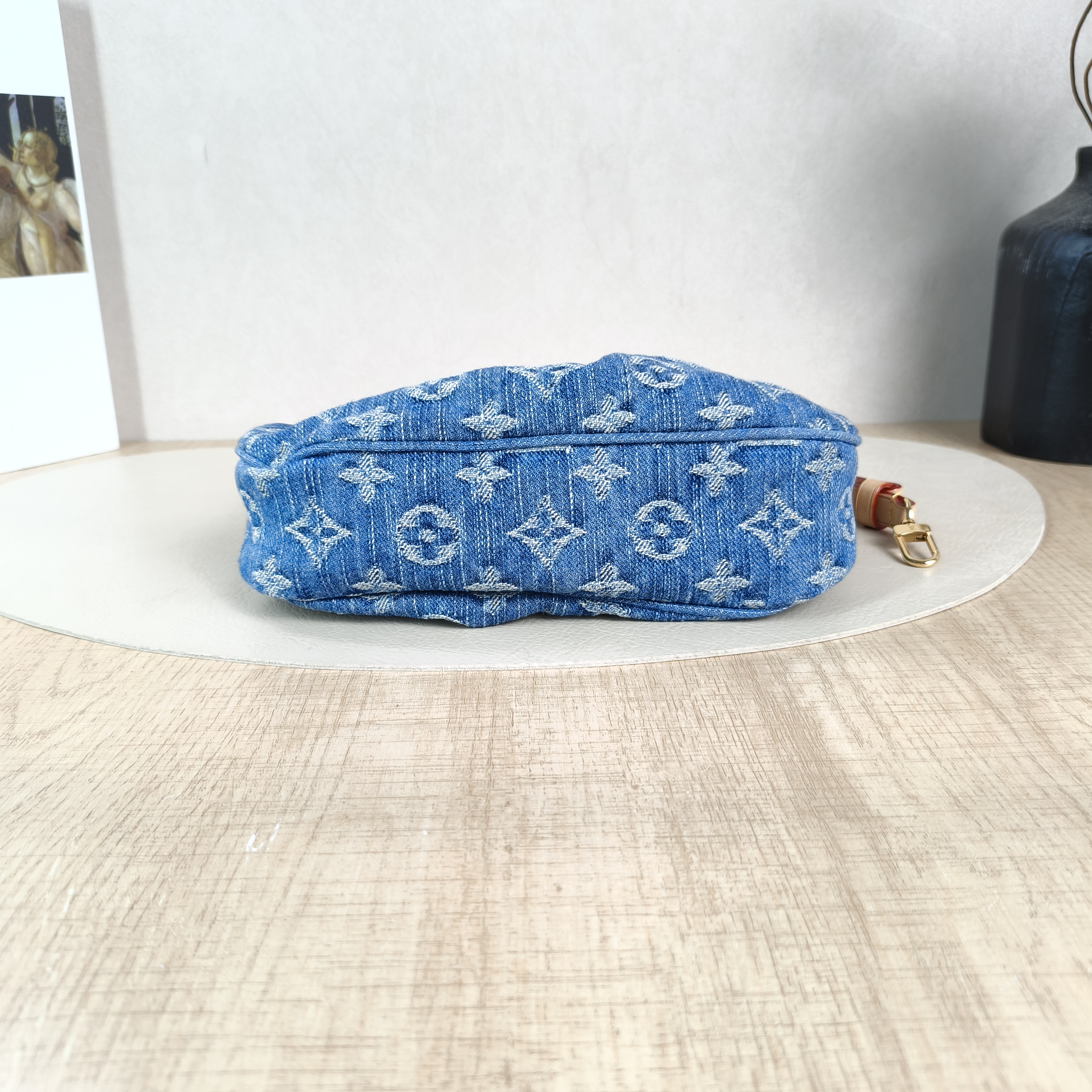 Louis Vuitton Shoulder Bag Pochette Valley Blue One Size21 × 7 × 15 cm — cover view 3 of 5