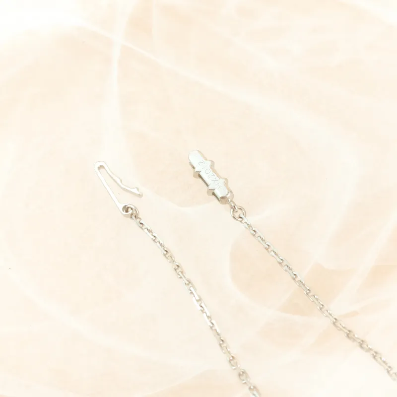 CARTIER Necklace Collection Necklace White Gold 18KW hite Gold Diamond One Size42cm — cover view 8 of 10