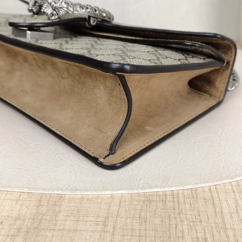 GUCCI Shoulder Bag Dionysus Monogram PVC Small 25 × 7 × 13.5 cm — detail view 8 of 14