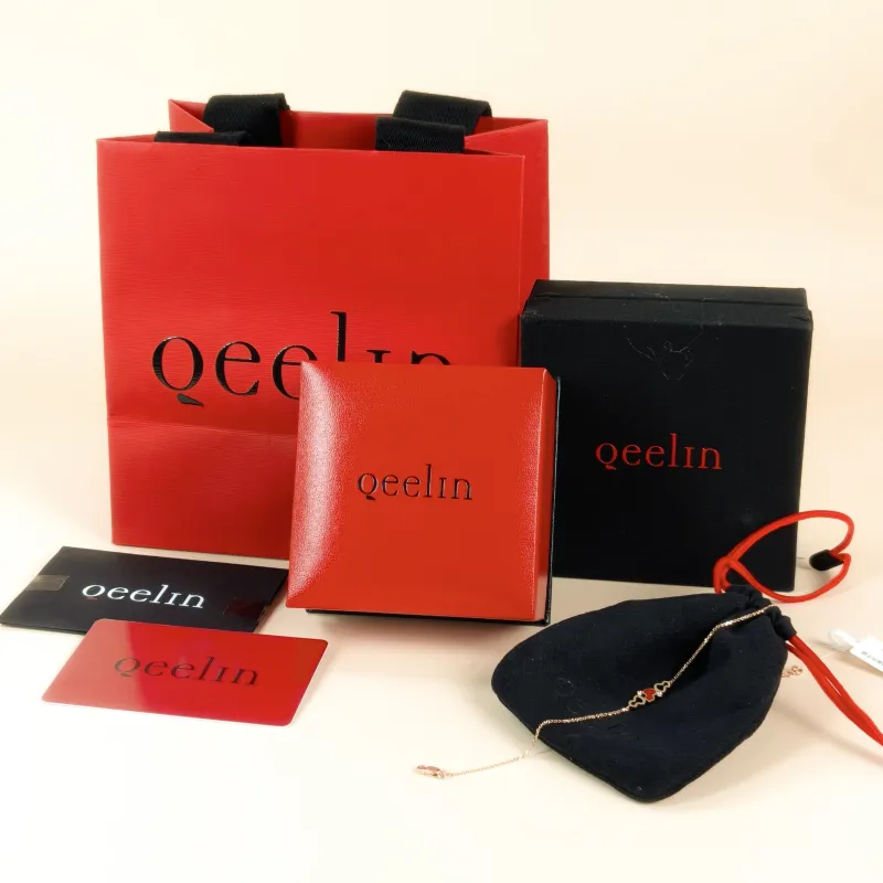 Qeelin Bracelet Wulu Collection Bracelet Red Diamond18KR ose Gold One Size 18cm — cover view 6 of 7