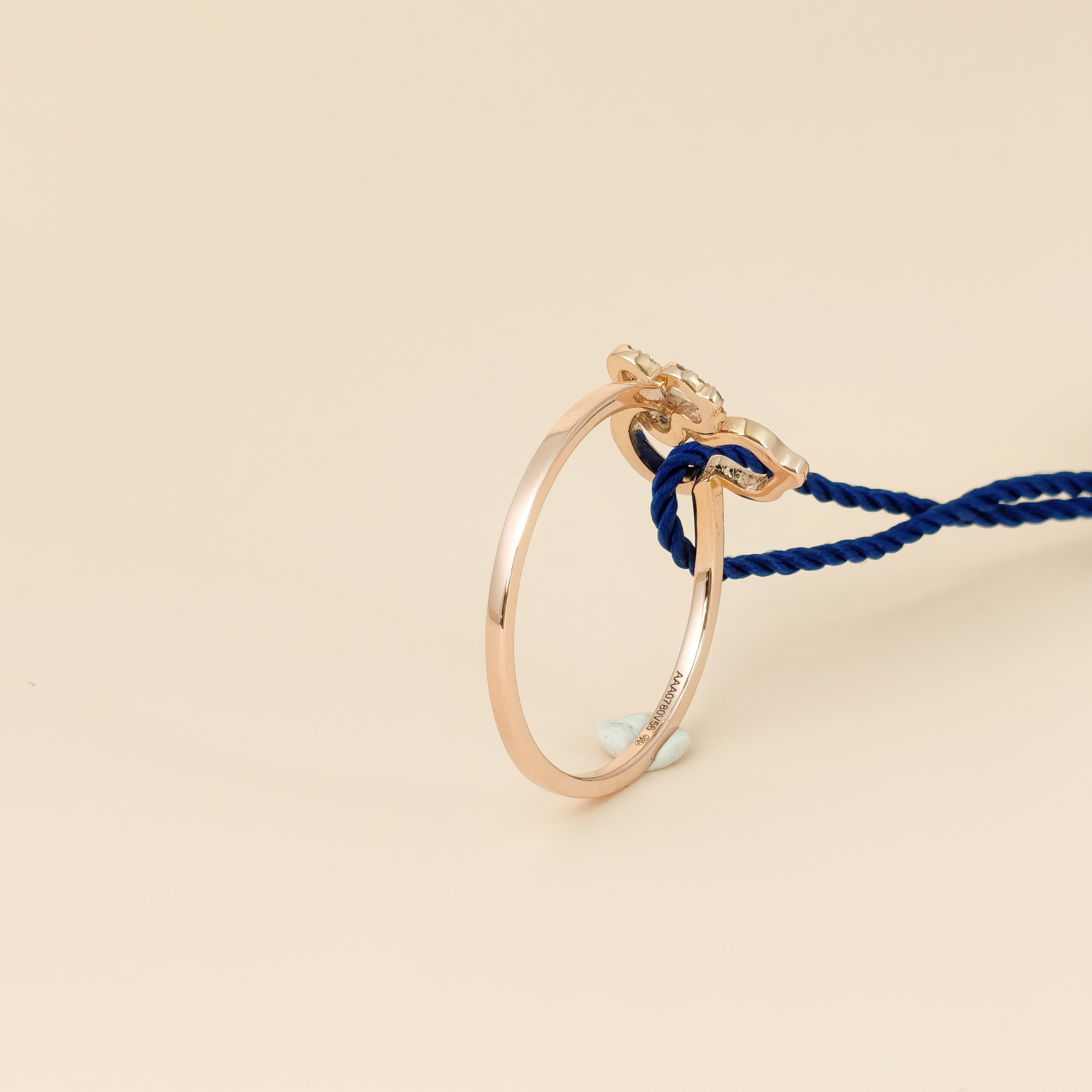 Qeelin Ring Wulu Gold Diamond18KR ose Gold One Size56 — cover view 3 of 12