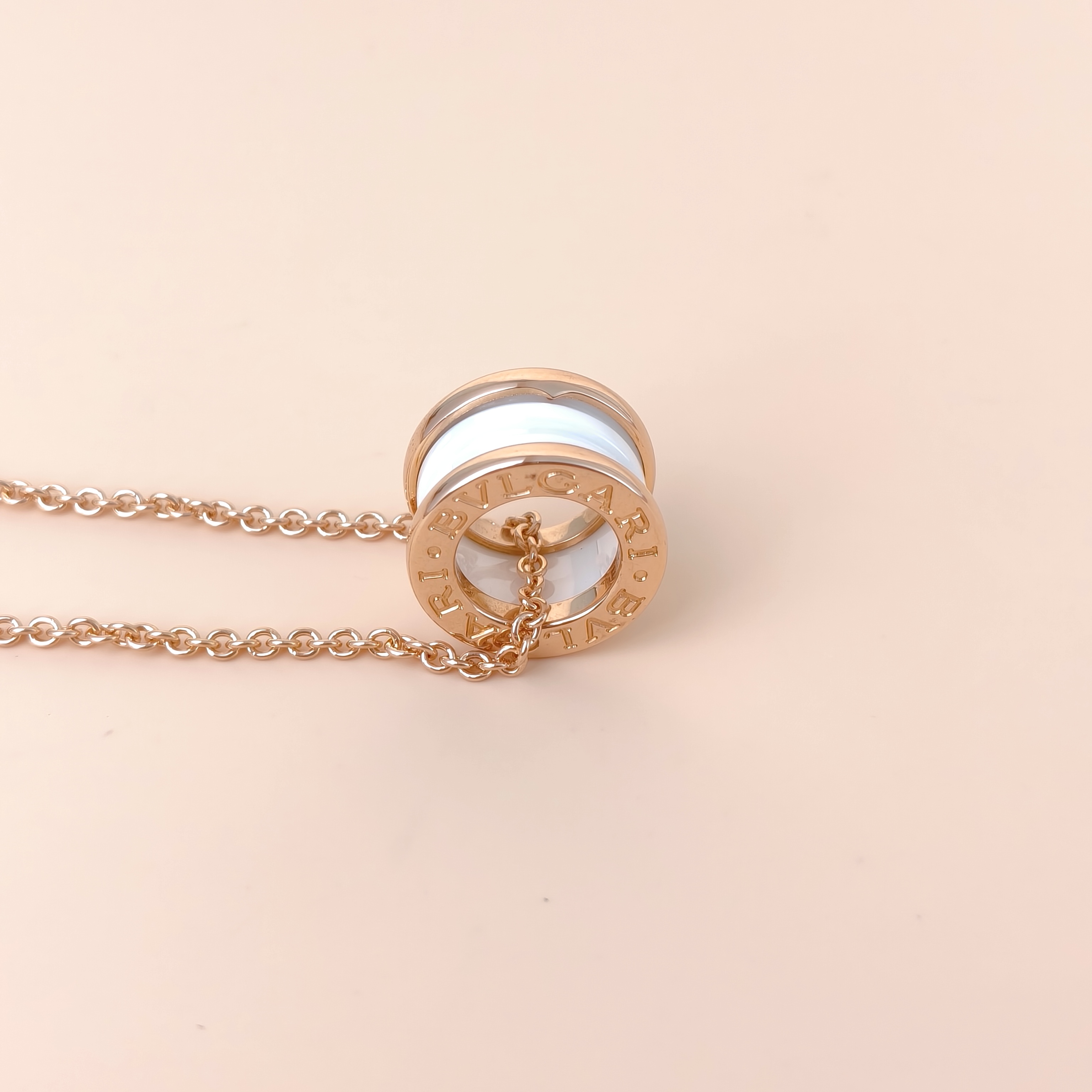 Bvlgari Necklace B.ZERO1Collection Necklace Rose Gold 18KR ose Gold One Size1.5*38-41.5-45 — cover view 9 of 9