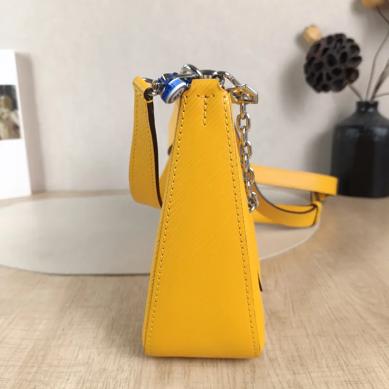 Louis Vuitton Crossbody Bag MARELLE Yellow Epi Embossed Calfskin Small 25 × 8 × 15 cm — detail view 6 of 12
