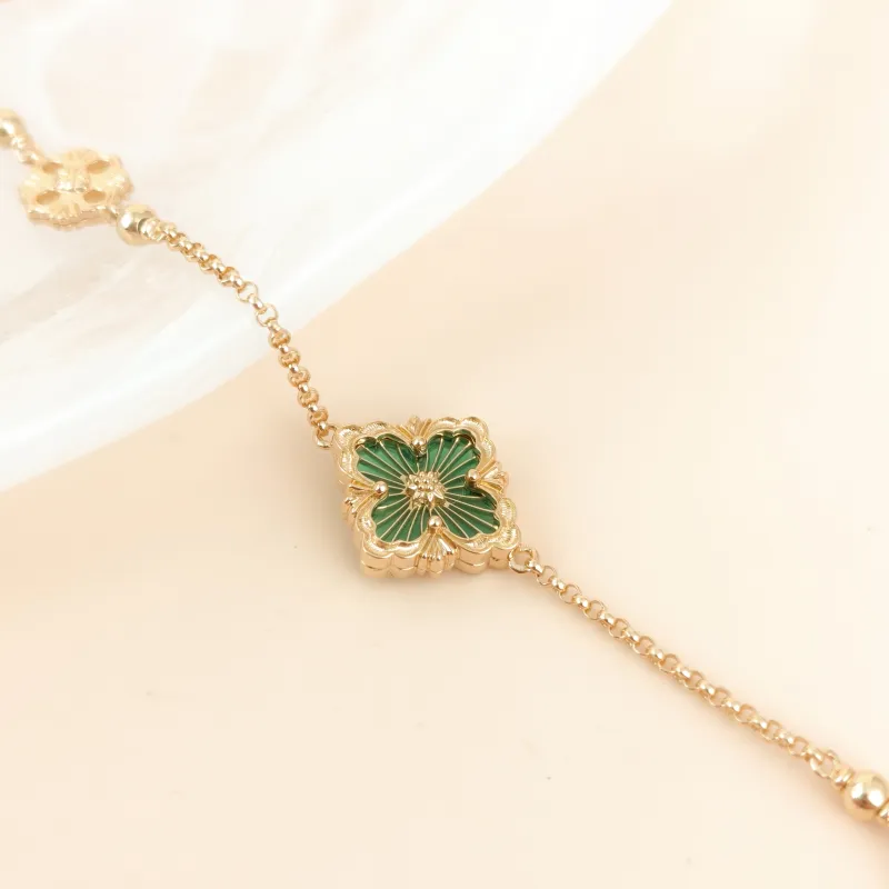 BUCCELLATI Bracelet Opera Bracelet Green One Size 18.5 — cover view 7 of 7