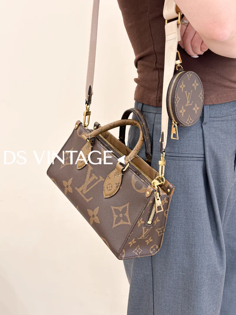Louis Vuitton Crossbody Bag Onthego East West Monogram PVC Small25 × 10 × 13 cm — on-model view 1 of 4