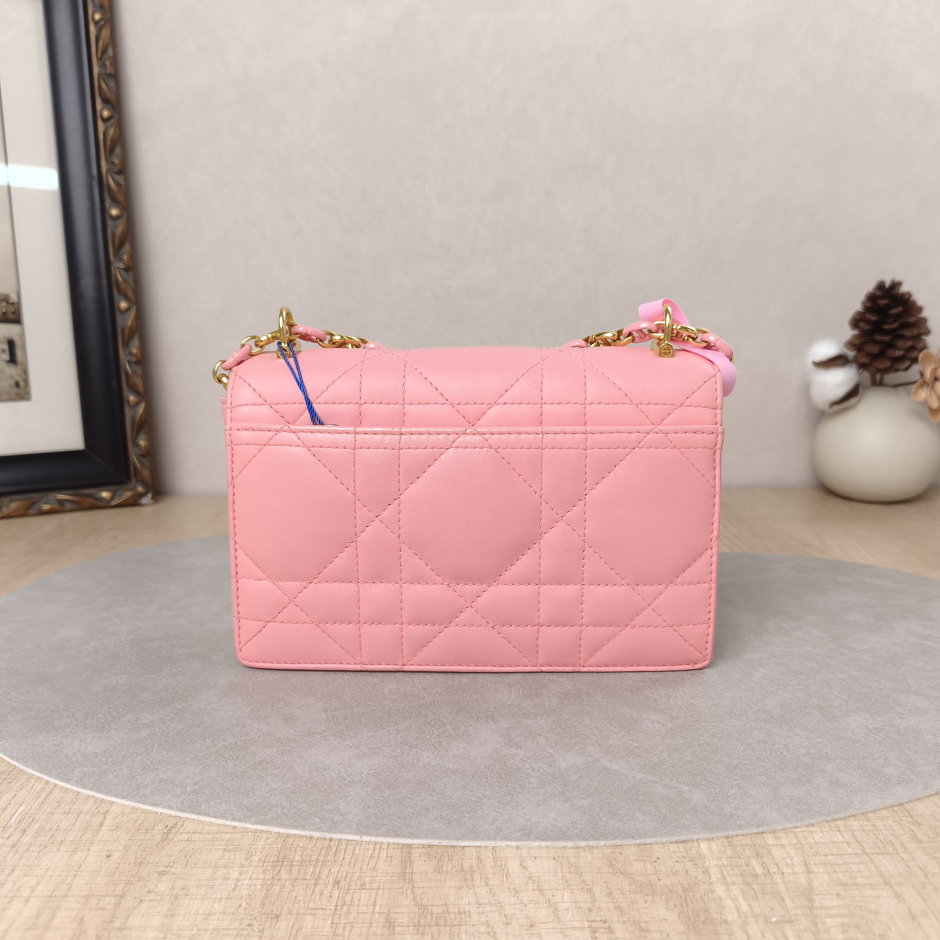 DIOR Crossbody Bag Miss Caro Chain Bag Lambskin Mini 18 × 5.5 × 12 cm — cover view 4 of 5