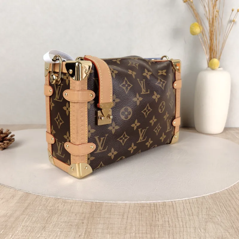 Louis Vuitton Crossbody Bag Side Trunk Box Monogram PVC Medium 23.5 × 8.5 × 16 cm — cover view 4 of 5