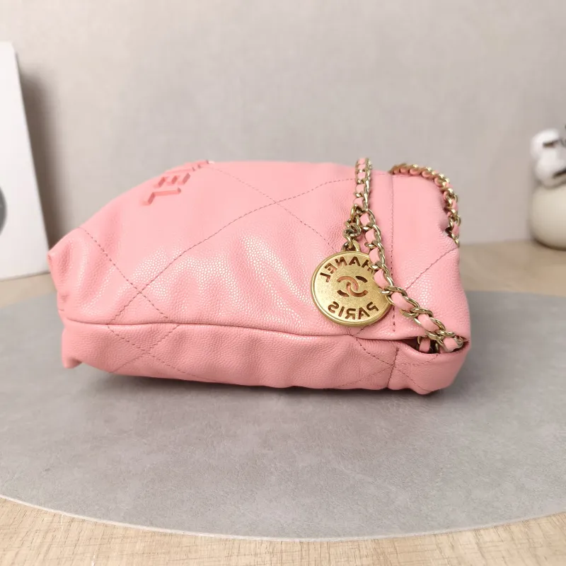 Chanel Shoulder Bag22Bag CC alfskinmini20 × 6 × 19 cm — detail view 3 of 13