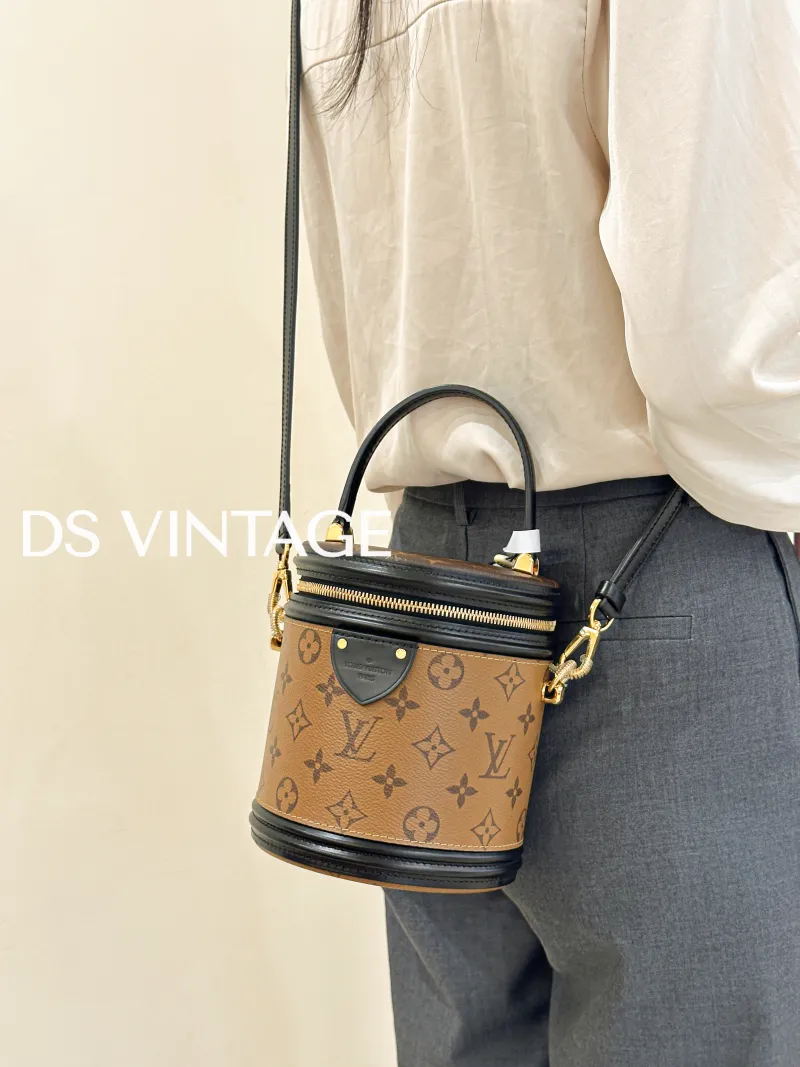 Louis Vuitton Crossbody Bag Cannes Monogram PVC Small 15 × 15 × 17 cm — on-model view 1 of 3