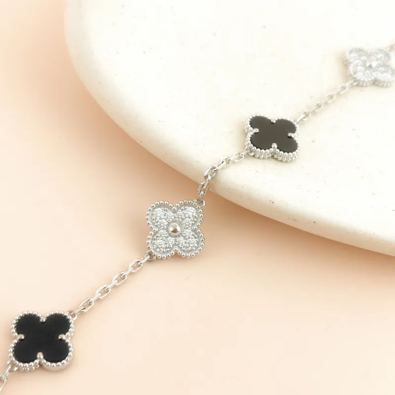 Van Cleef & Arpels Bracelet Alhambra Alhambra Collection Five-Motif Bracelet 18KW hite Gold Vintage Small 1.5 × 1.5 × 19 cm — cover view 2 of 9