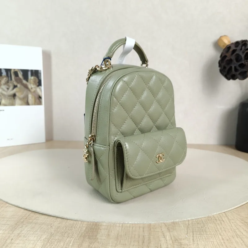Chanel Backpack mini Backpack Collection Grained Calfskin One Size 13 × 9 × 18 cm — cover view 2 of 6