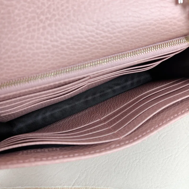 GUCCI Crossbody Bag g Collection woc Pink Calfskin Small 19 × 4 × 11.5 cm — detail view 1 of 10