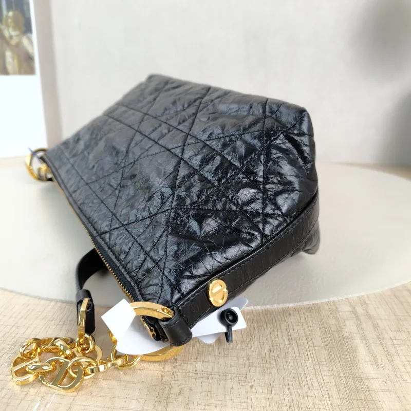 DIOR Shoulder Bag star Hobo Vanity Case Bag Black Calfskin One Size22 × 10 × 14.5 cm — detail view 2 of 9