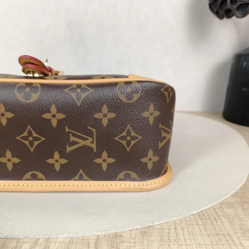 Louis Vuitton Crossbody Bag Diane Baguette Bag Shoulder Strap PVC Small 24 × 9 × 15 cm — detail view 8 of 13