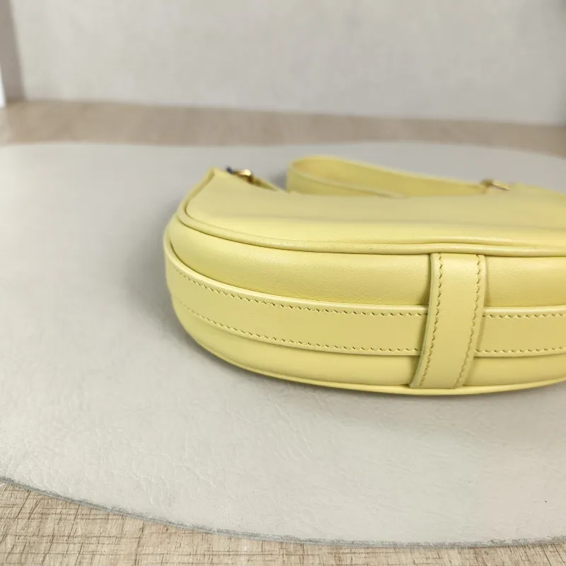 CELINE Shoulder Bag AVA Yellow Calfskinmini16 × 4 × 8.5 cm — detail view 8 of 10