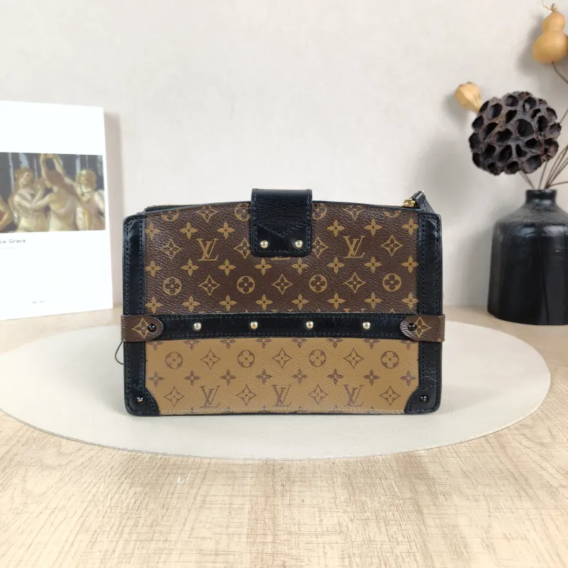 Louis Vuitton Crossbody Bag Trunk Clutch Box Monogram PV Cmini20 × 5.5 × 12 cm — cover view 4 of 5