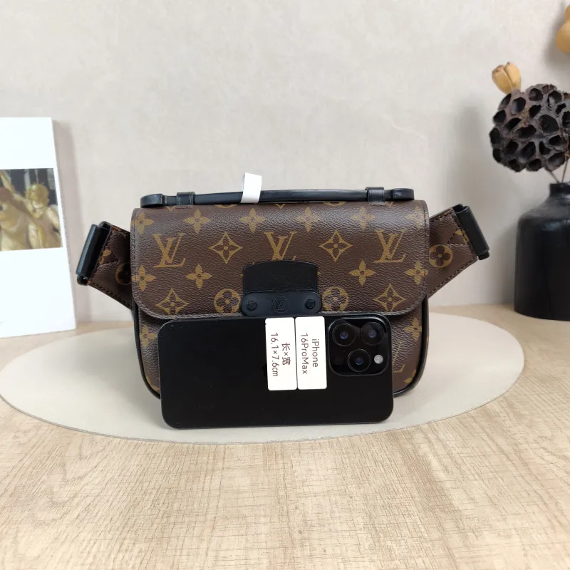 Louis Vuitton Belt Bag S Lock Sling Belt Bag Monogram PVC One Size21 × 4 × 15 cm — cover view 3 of 5