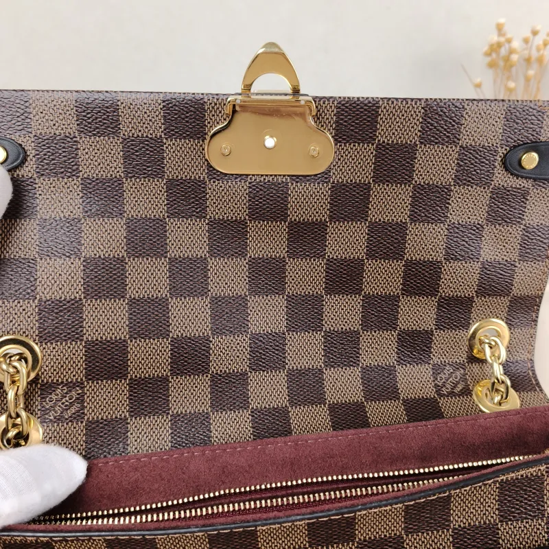 Louis Vuitton Shoulder Bag VAVIN Red · PVC Small 25 × 9.5 × 17 cm — detail view 5 of 14