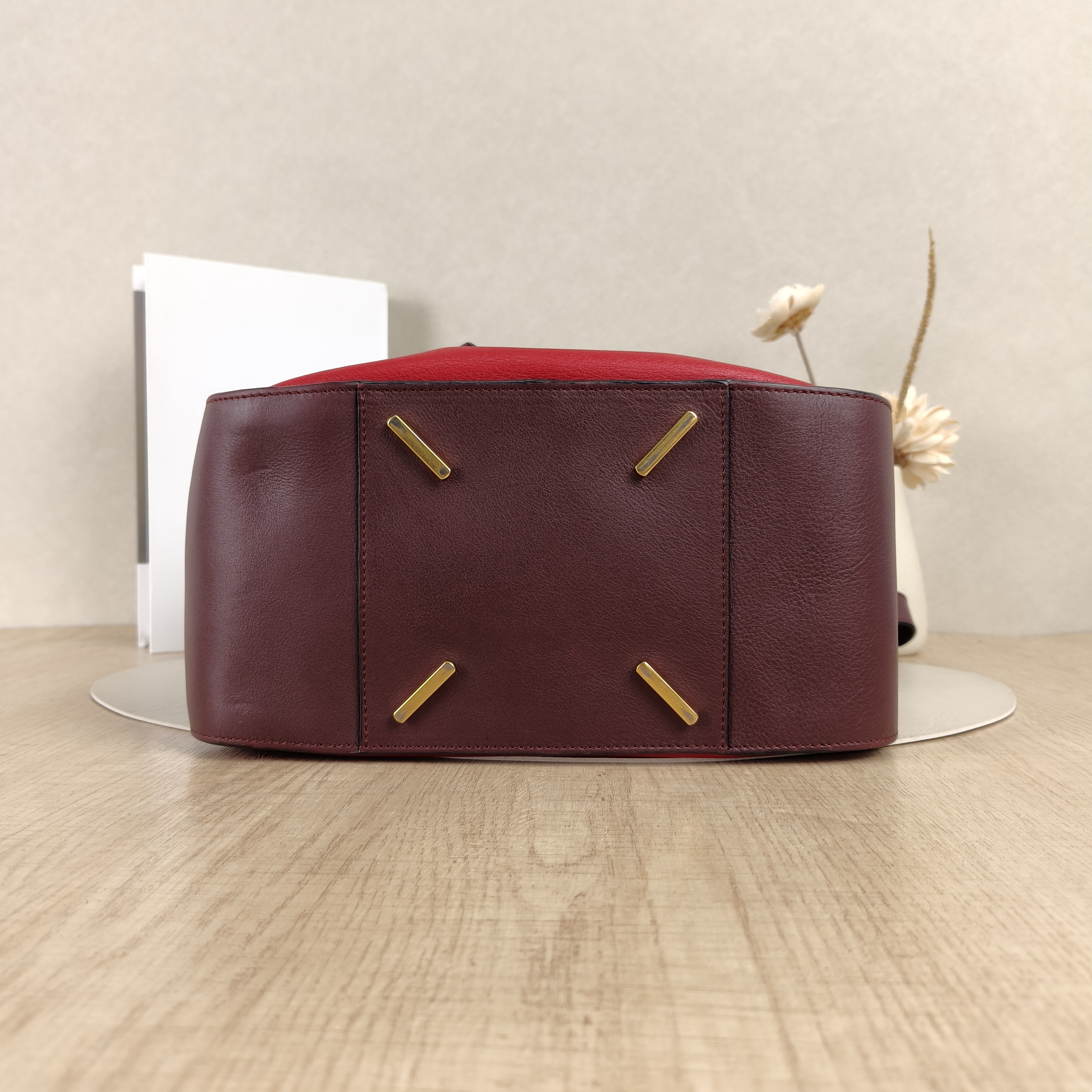 LOEWE Crossbody Bag Hammock Colorblock Calfskin29 × 14 × 25 cm — cover view 4 of 8