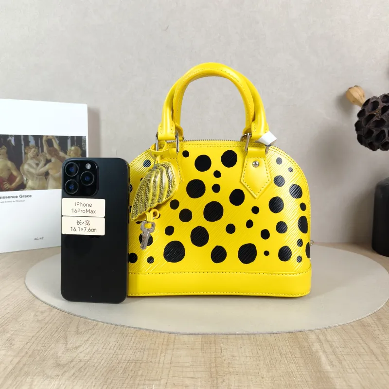 Louis Vuitton Top Handle Bag Alma BB Epi Embossed Calfskin BB 23.5 × 11.5 × 17.5 cm — cover view 6 of 6