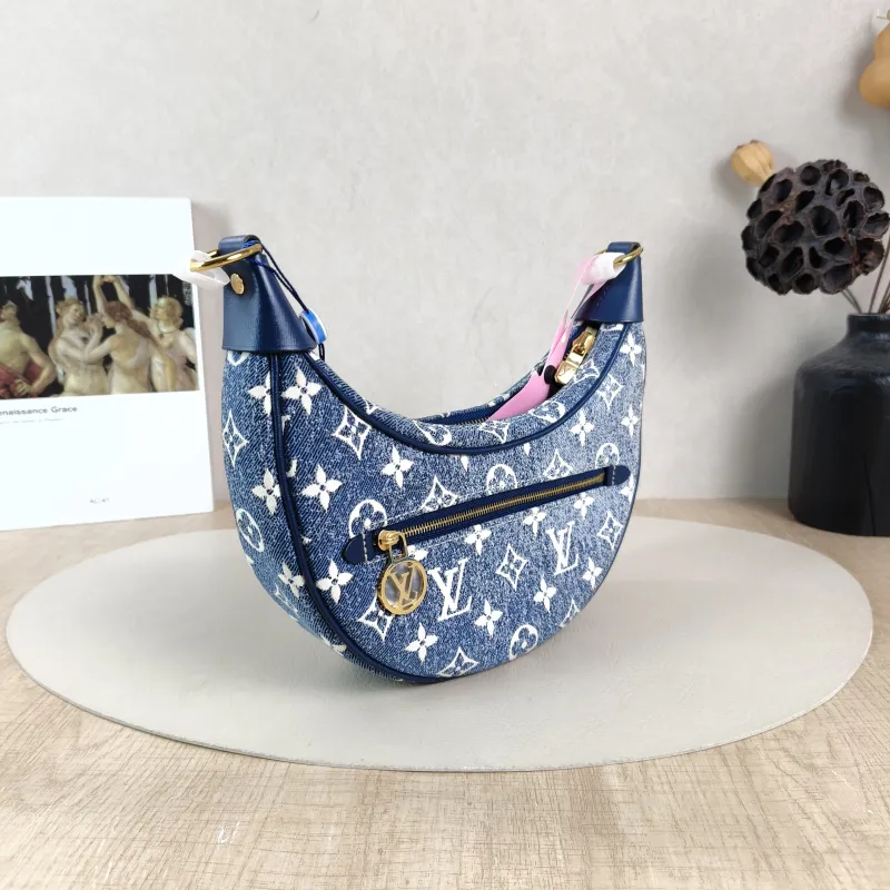 Louis Vuitton Crossbody Bag Loop Blue Small 23 × 6 × 13 cm — cover view 2 of 6